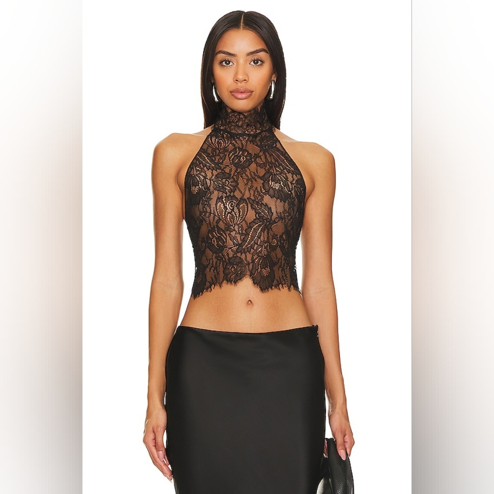 Retrofete Violet Lace Top - Medium